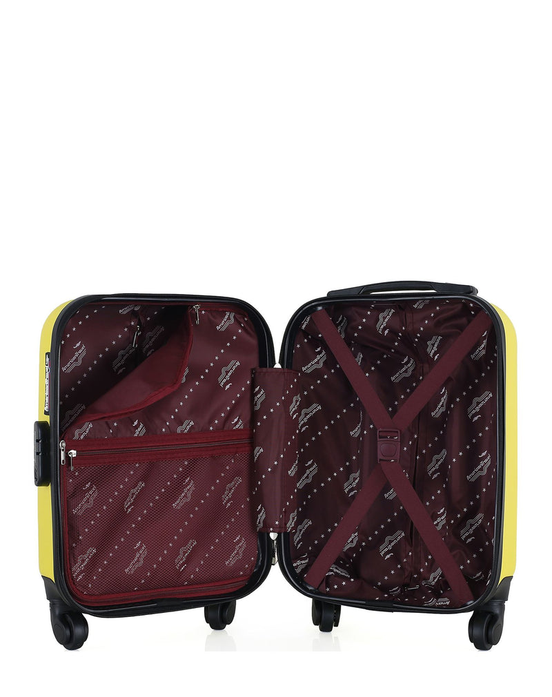 AMERICAN TRAVEL - Valise Cabine XXS ABS QUEENS 4 Roues 46 cm