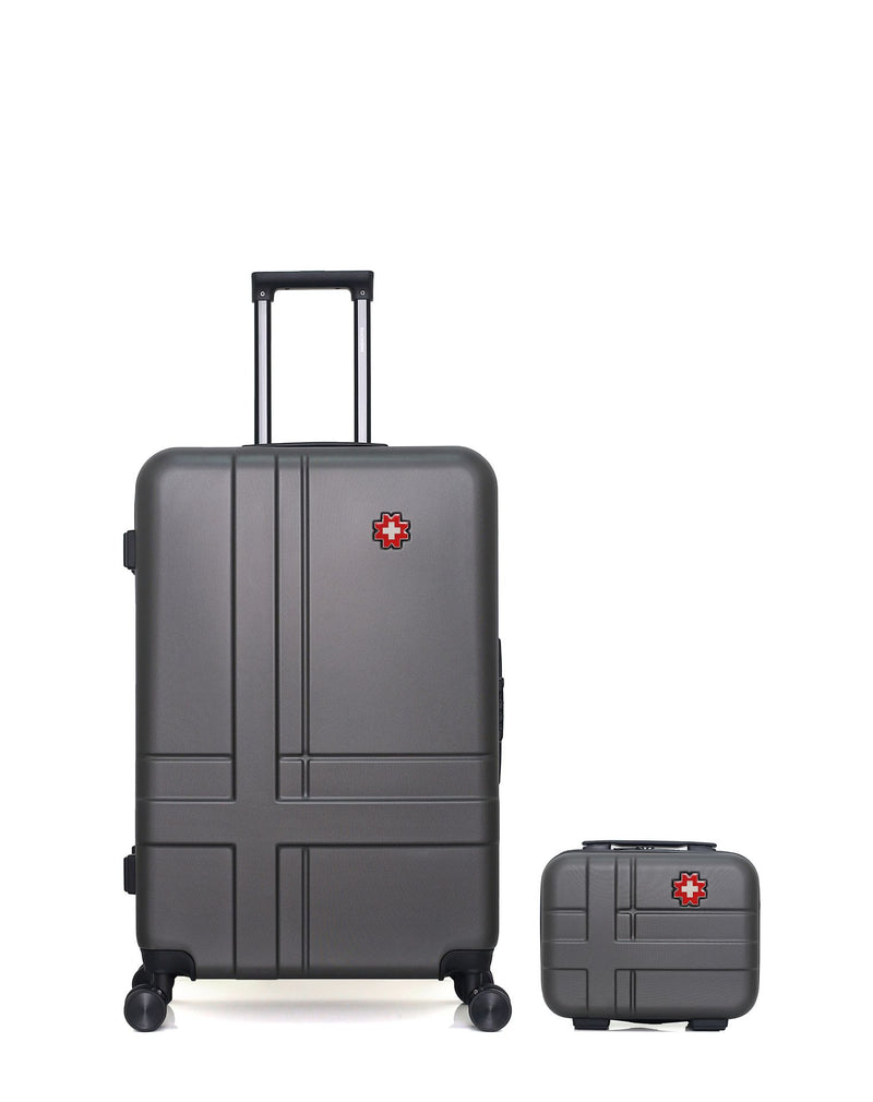 SWISS KOPPER  -  Lot de 2  -  Valise grand format et vanity USTER