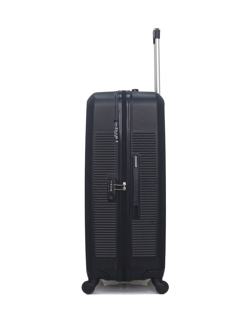WAVE PARIS - Lot de 3 - Valise grand format, valise weekend et vanity SELENGA