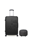 Lot de 2 - Valise grand format et vanity ELEONOR