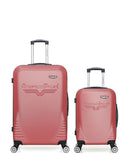 AMERICAN TRAVEL - LOT DE 2 - Valise Grand Format et Valise Cabine DC