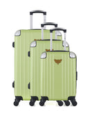 LPB LUGGAGE - Set de 3 Valises AMELIE-A 70 cm 4 Roues