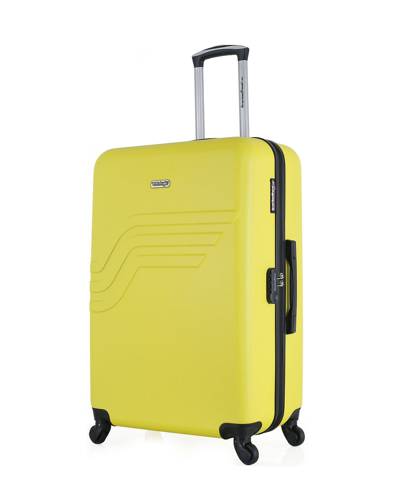 AMERICAN TRAVEL - LOT DE 3 - Valises grand format, cabine et cabine XXS QUEENS