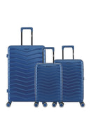 Lot de 3 Valises Rigides Grand Format, Cabine et Cabine XS SEATTLE