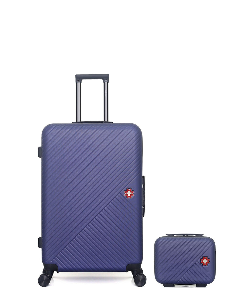 SWISS KOPPER  -  Lot de 2  -  Valise grand format et vanity SPIEZ