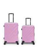 Lot de 2 Valises Rigides Taille Moyenne et Cabine YELLOWSTONE