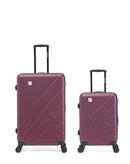 Lot de 2 Valises Rigides Grand Format et Cabine YELLOWSTONE