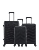 Lot de 3 Valises Rigides Taille Moyenne, Cabine et Cabine XS SEATTLE