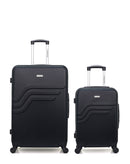 AMERICAN TRAVEL - LOT DE 2 - Valises grand format et cabine QUEENS