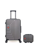 SWISS KOPPER - LOT DE 2 - Valise Week-end et Vanity RUTI
