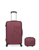 Lot de 2 - Valise weekend et vanity ELEONOR