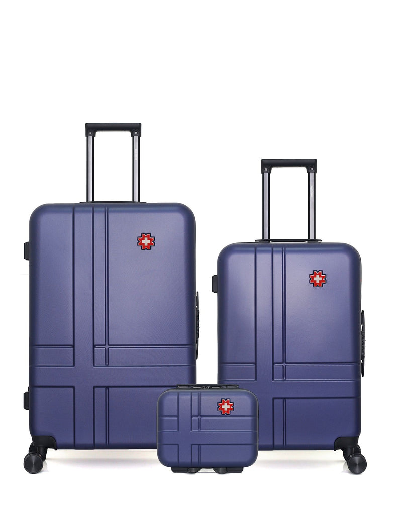 SWISS KOPPER - LOT DE 3 - Valises grand format, weekend et vanity USTER