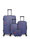SWISS KOPPER - LOT DE 4 - Valise Grand Format, Valise Cabine, Valise Cabine XXS et Vanity RUTI