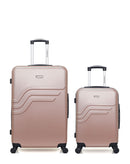 AMERICAN TRAVEL - LOT DE 2 - Valises grand format et cabine QUEENS