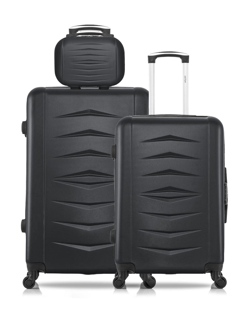 Lot de 3 - Valises grand format, weekend et vanity OVIEDO