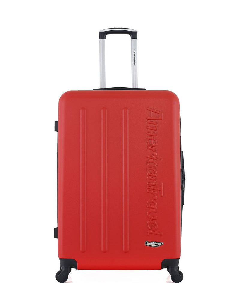 AMERICAN TRAVEL - Set de 4 Valises BRONX-M 75 cm 4 Roues