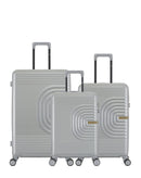 Lot de 3 Valises Rigides Grand Format, Taille Moyenne et Cabine CELIA