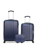 HERO - LOT DE 3 - Valises weekend, cabine et vanity VESUVIO