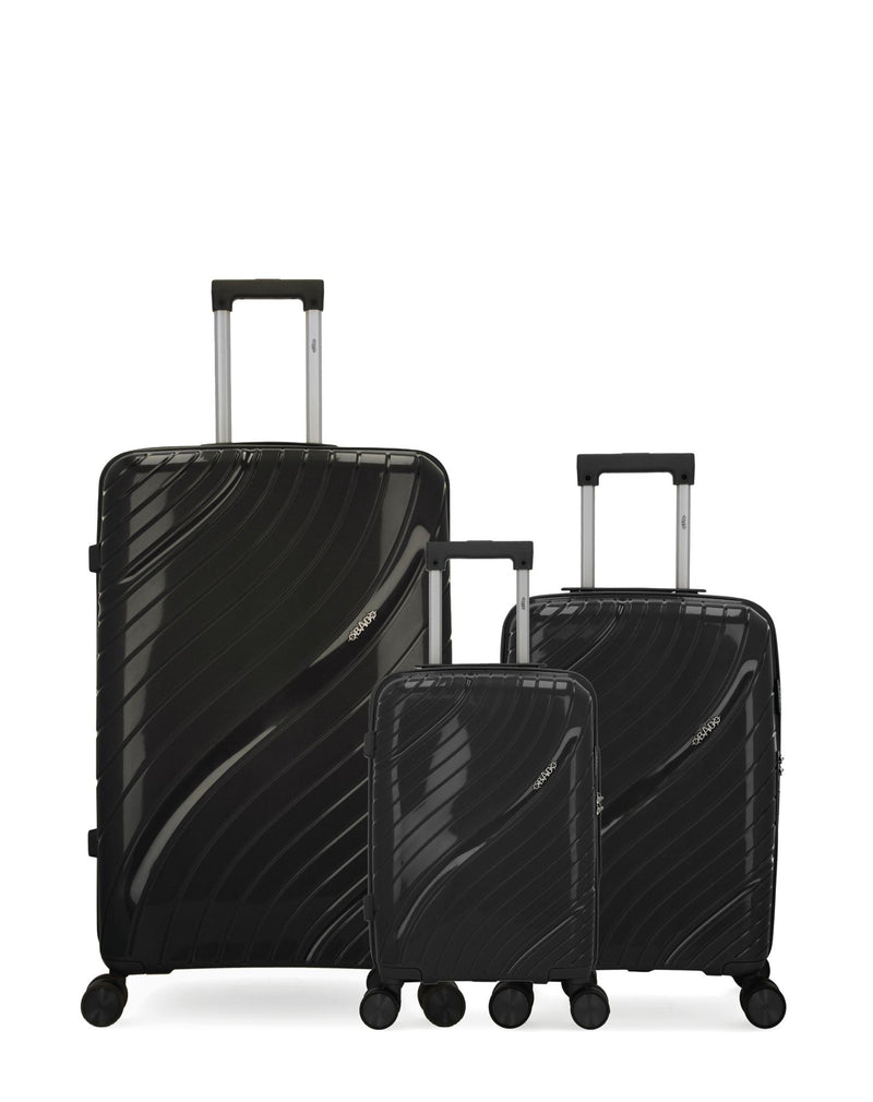 OBAGO - Lot de 3 - Valises Grand Format, Cabine et Cabine XS LYRA