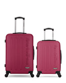 AMERICAN TRAVEL - Lot de 2 - Valises weekend et cabine BRONX