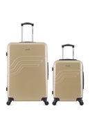 AMERICAN TRAVEL - LOT DE 2 - Valises grand format et cabine DETROIT