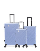 Lot de 3 Valises Rigides Grand Format, Taille Moyenne et Cabine YELLOWSTONE