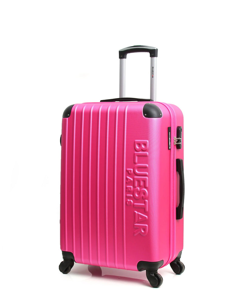 BLUESTAR - Set de 3 Valises BUCAREST 75 cm 4 Roues