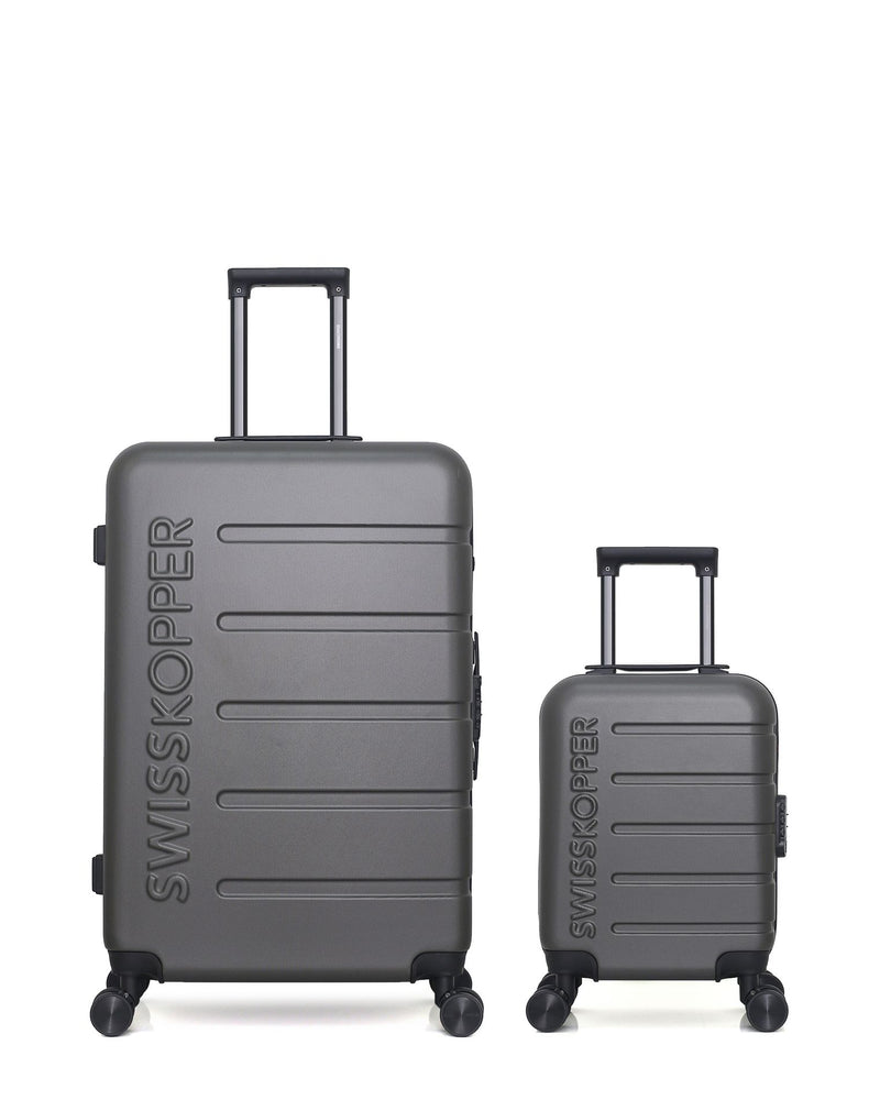 SWISS KOPPER - LOT DE 2 - Valises grand format et cabine XXS AIGLE