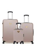 LPB LUGGAGE - LOT DE 3 - Valises grand format, weekend et cabine XXS AGATA