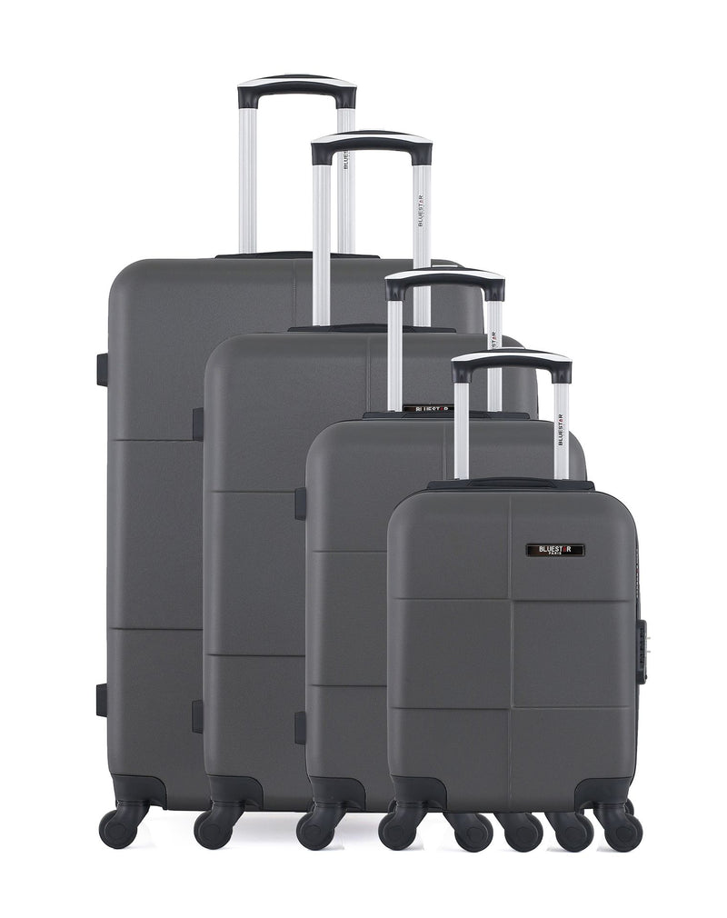 BLUESTAR - Set de 4 Valises MIAMI-M 75 cm 4 Roues