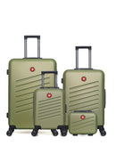 SWISS KOPPER - LOT DE 4 - Valise Grand Format, Valise Week-end, Valise Cabine XXS et Vanity ZURICH