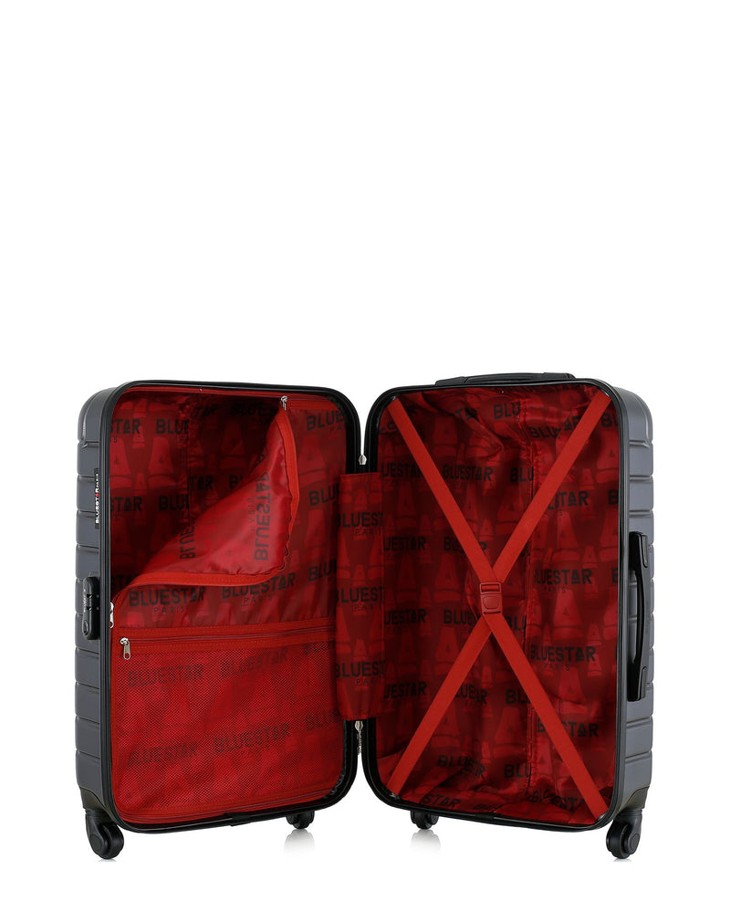BLUESTAR - Valise Weekend CITE 65 cm 4 Roues