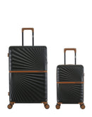 Lot de 2 Valises Rigides Grand Format et Cabine XS OAKLAND