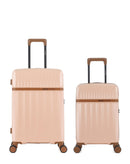 Lot de 2 Valises Rigides Taille Moyenne et Cabine XS ZERMATT