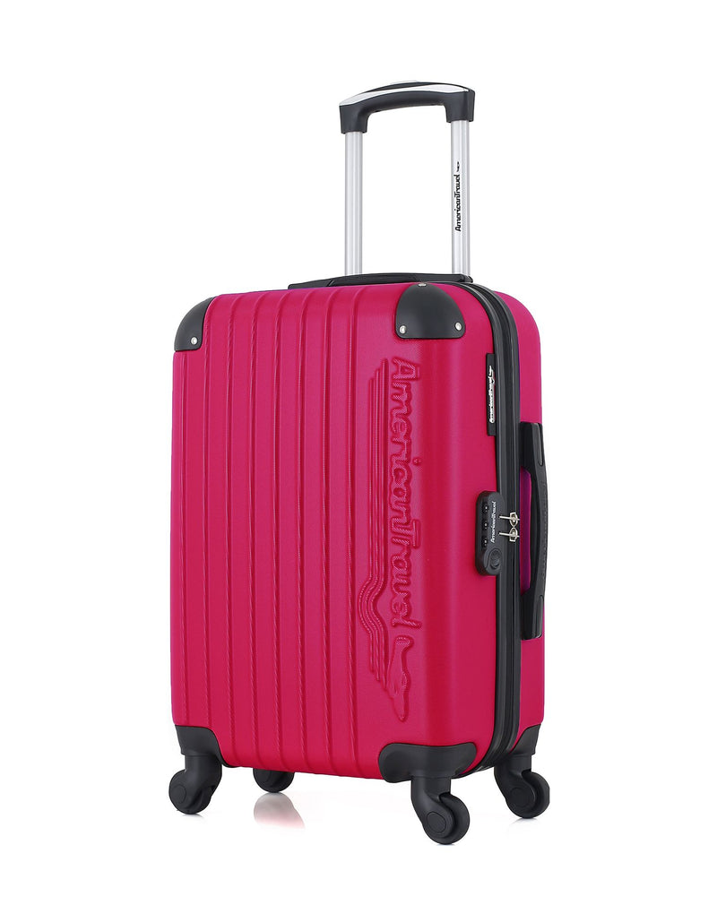 AMERICAN TRAVEL - Valise Cabine ABS BUDAPEST 4 Roues 55 cm