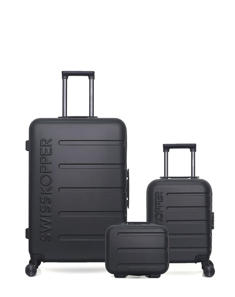 SWISS KOPPER - LOT DE 3 - Valises grand format, cabine XXS et vanity AIGLE