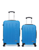 AMERICAN TRAVEL - Lot de 2 - Valises weekend et cabine BRONX