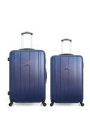 Lot de 2 Valises Rigides Grand Format et Taille Moyenne ATLANTA