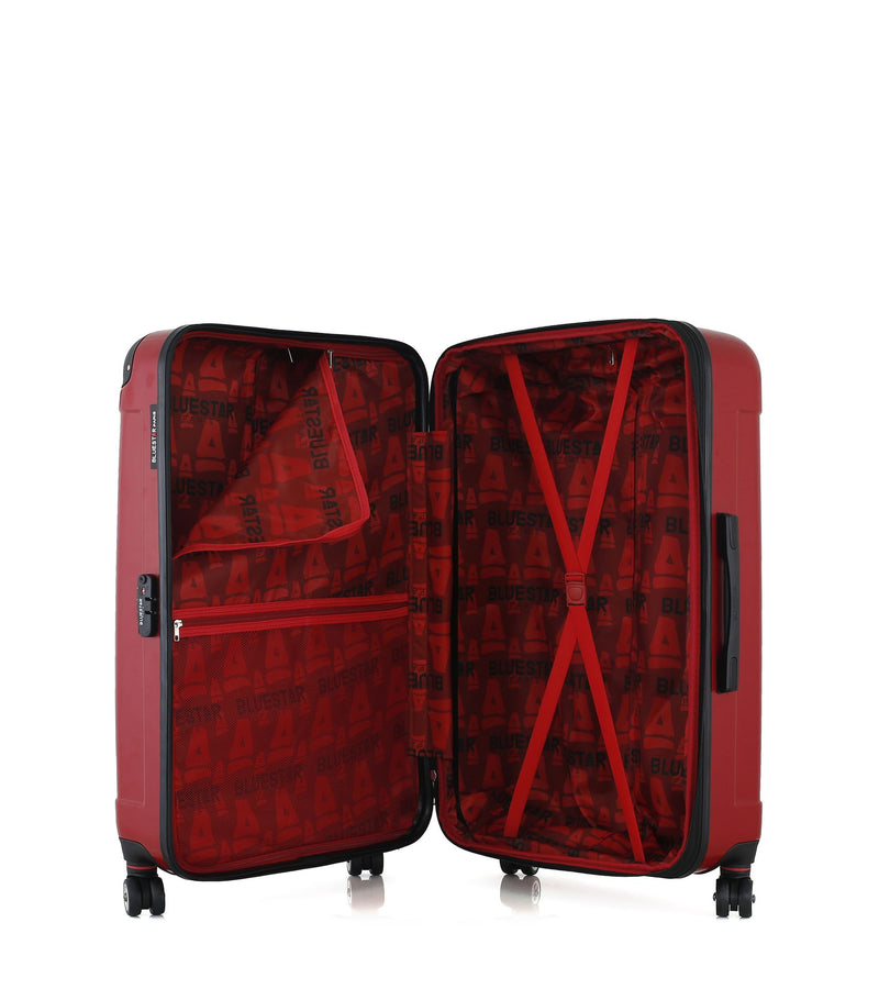 BLUESTAR - Lot de 2 - Valise grand format et valise weekend TUNIS