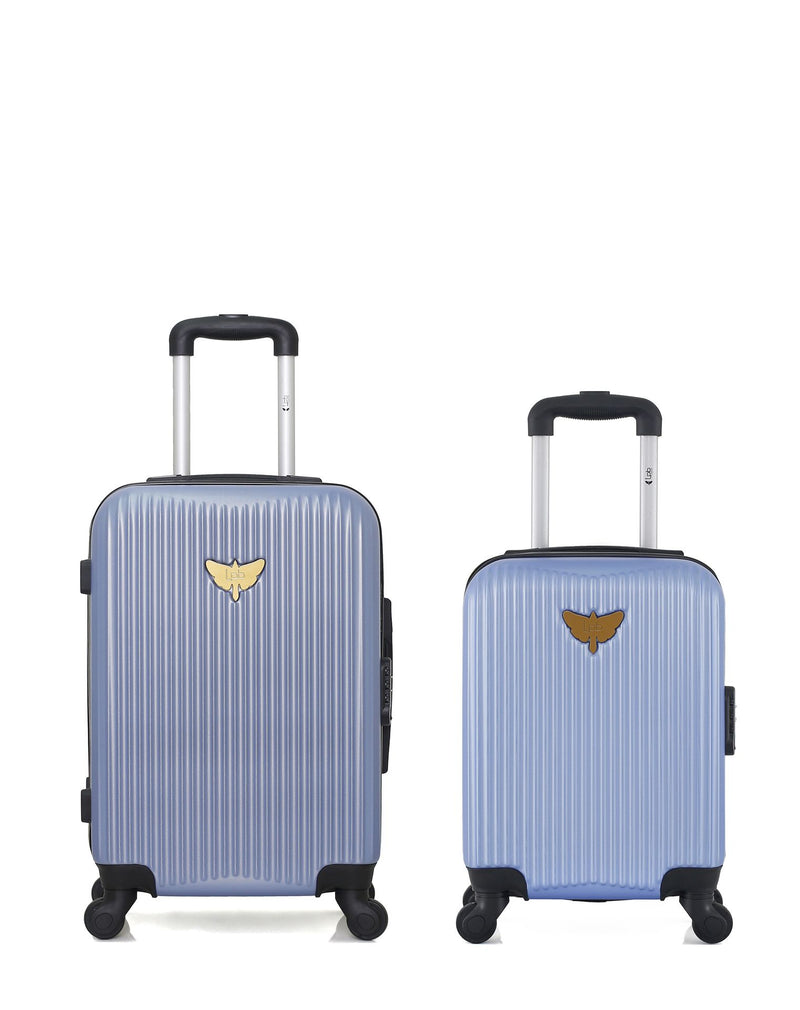 LPB LUGGAGE - LOT DE 2 - Valises cabine et cabine XXS AGATA