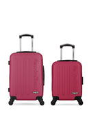AMERICAN TRAVEL - LOT DE 2 - Valises cabine et cabine XXS BRONX