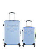 AMERICAN TRAVEL - LOT DE 2 - Valise Grand Format et Valise Cabine CHELSEA