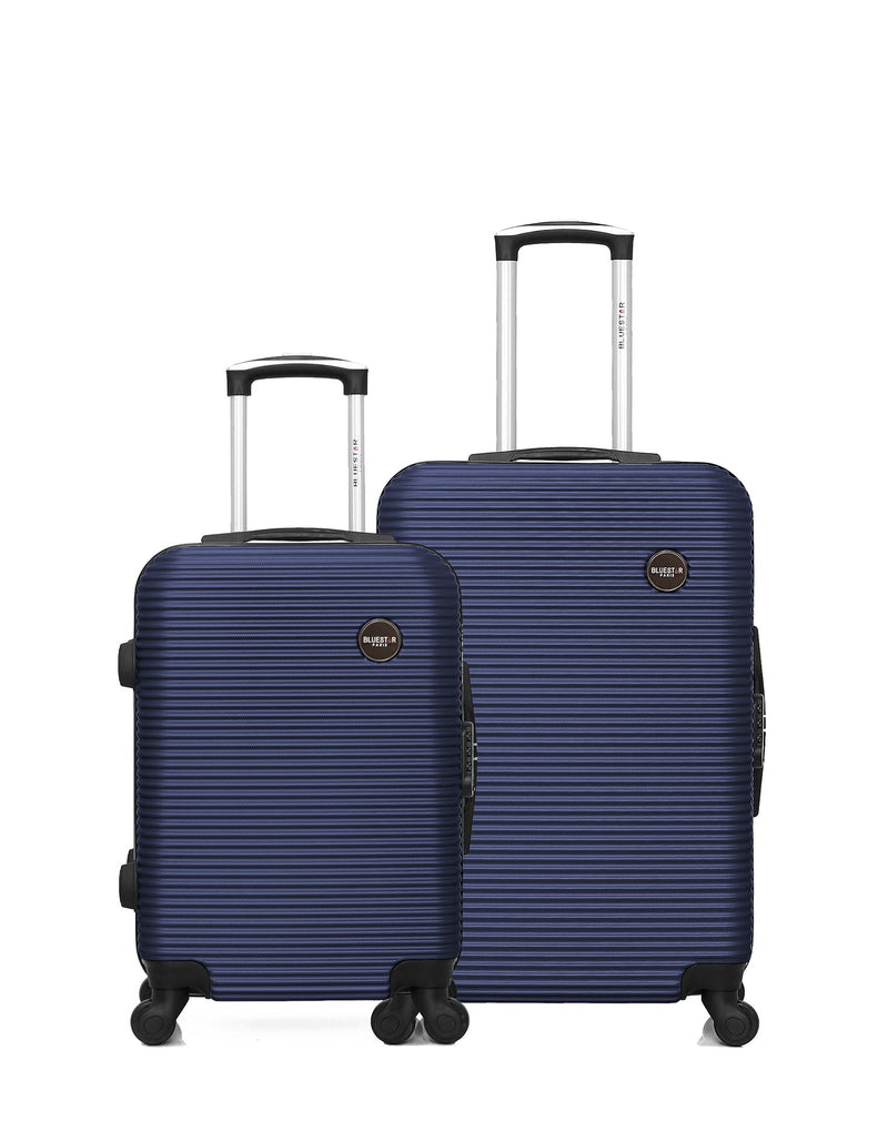 BLUESTAR - Lot de 2 - Valise weekend et valise cabine LONDON