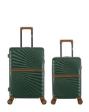 Lot de 2 Valises Rigides Taille Moyenne et Cabine XS OAKLAND