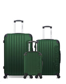AMERICAN TRAVEL - LOT DE 3 - Valises grand format, weekend et cabine XXS BUDAPEST