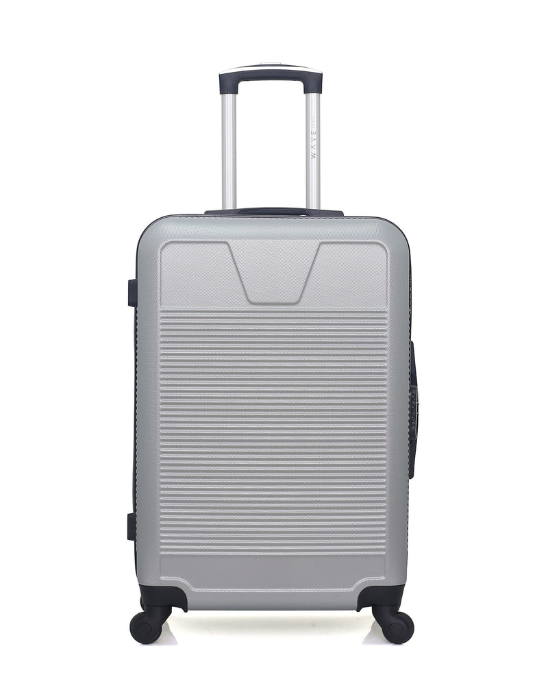 WAVE PARIS - Valise Weekend SELENGA 65 cm 4 Roues