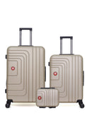 SWISS KOPPER - LOT DE 3 - Valise Grand Format, Valise Week-end et Vanity RUTI