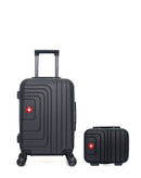 SWISS KOPPER - LOT DE 2 - Valise Cabine et Vanity RUTI