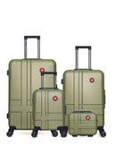 SWISS KOPPER - LOT DE 4 - Valise Grand Format, Valise Week-end, Valise Cabine XXS et Vanity USTER