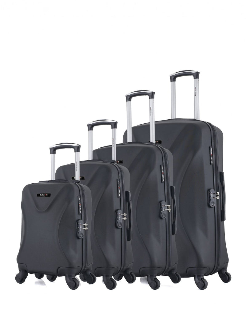 BLUESTAR - Set de 4 Valises GARIBALDI-M 75 cm 4 Roues
